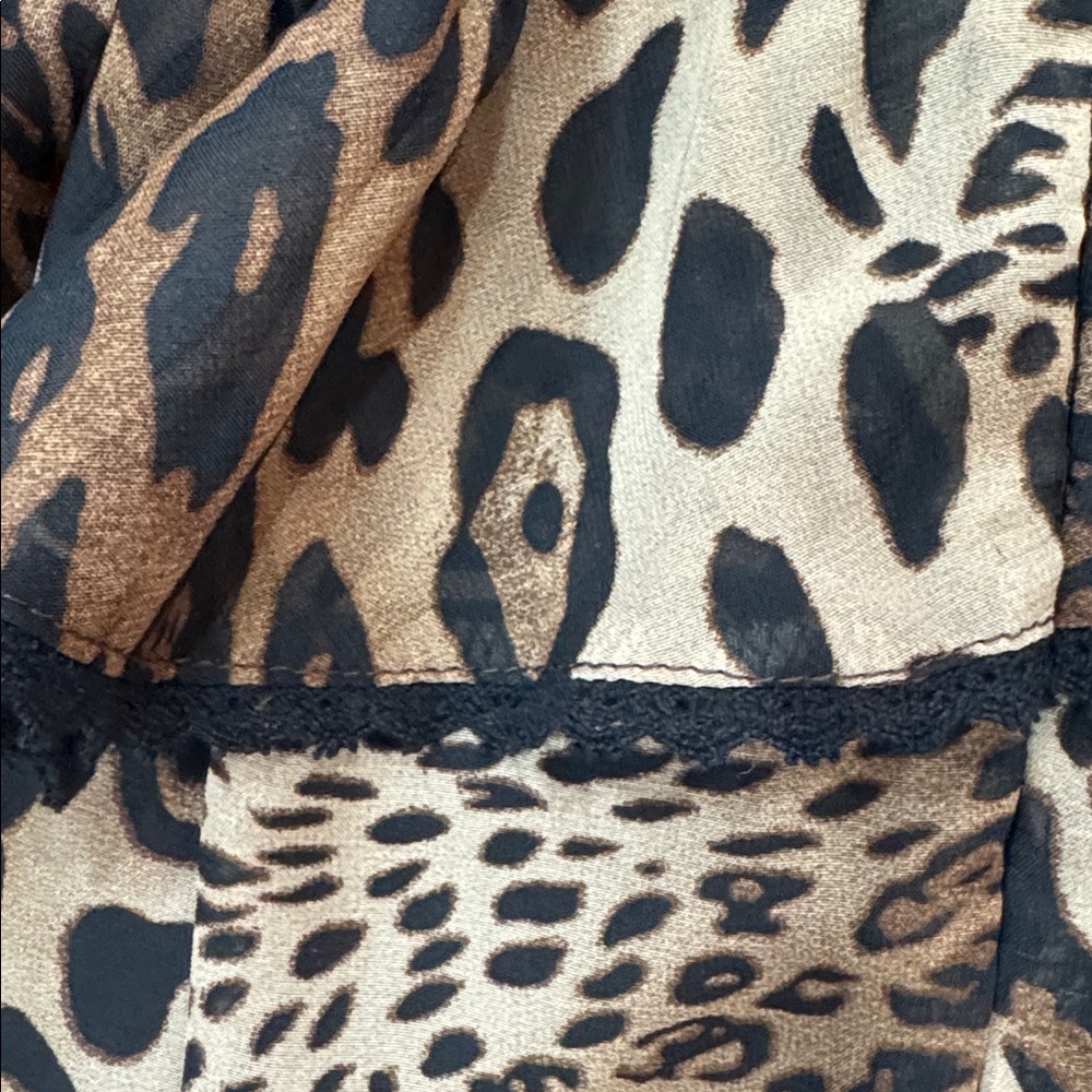 Vici Leopard Print Maxi Dress in Brown - Picture 7 of 8